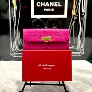 Salvatore Ferragamo long Bi-fold Wallet